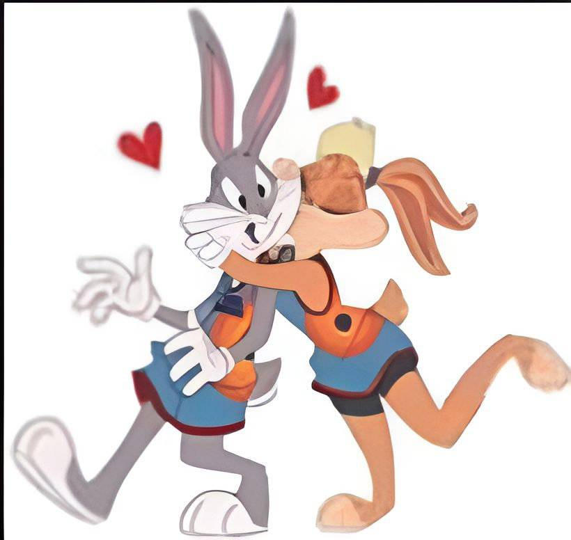 Lola Bunny Kiss Bugs Bunny at Amy Beasley blog