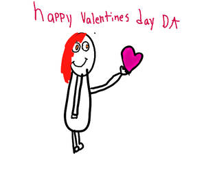 happy valentines  day DA