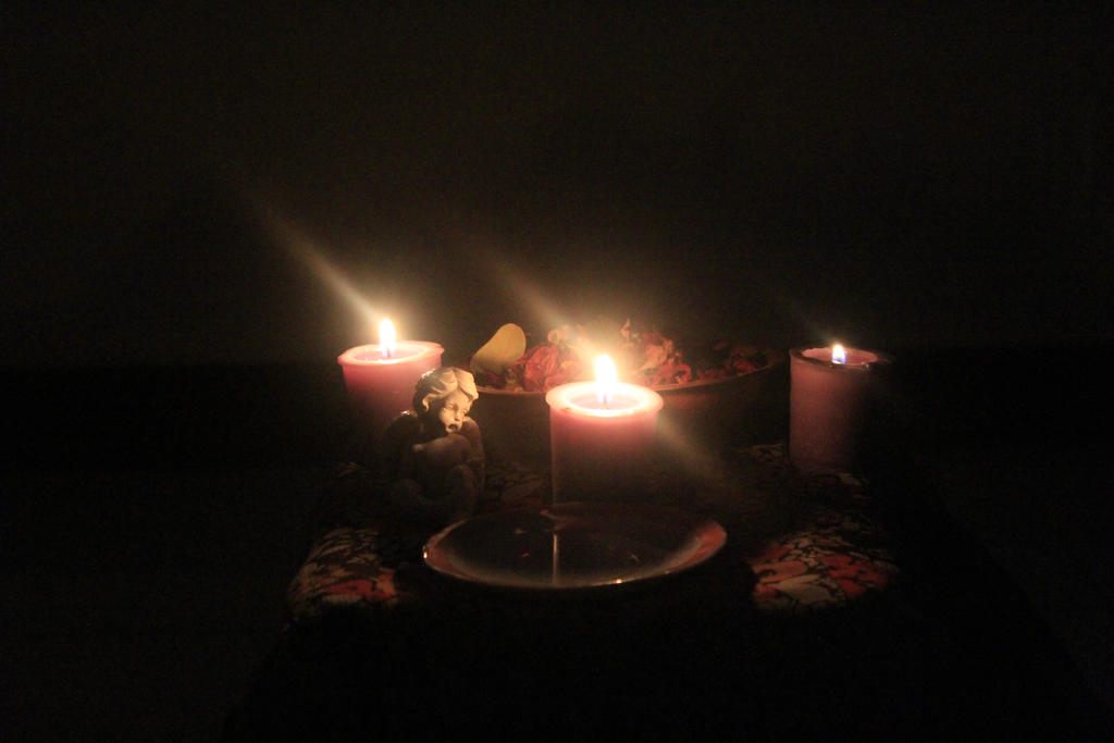 Angel Ritual in the Dark by squidge16 on DeviantArt