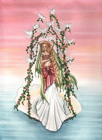 Astynoos And The 4 Priestesses Of Aphrodite