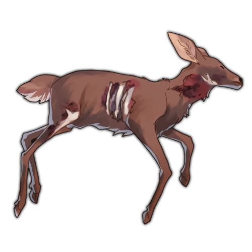 Deer Carcass - 200 Crystals