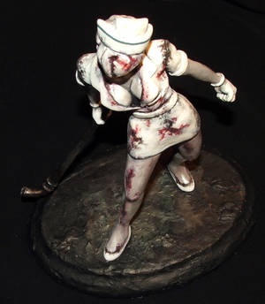 Bubblehead Nurse Sculpture V2