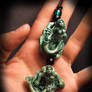 Atlantean Lovers pendants