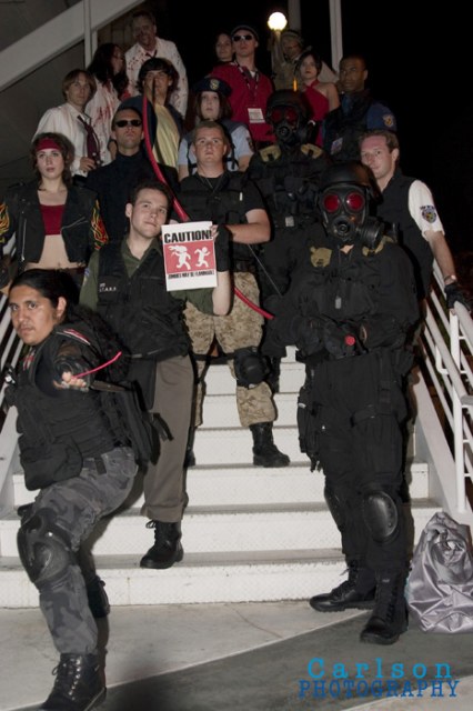 Survival Horror cosplay group