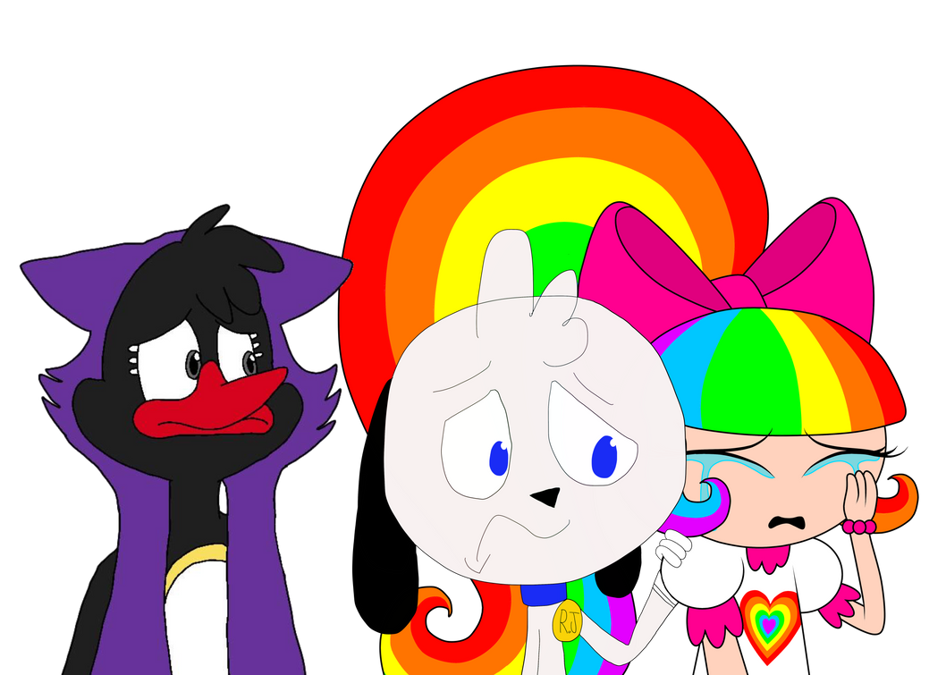 For Ra1nb0wK1tty101 and Pingufan809 by RJToons on DeviantArt