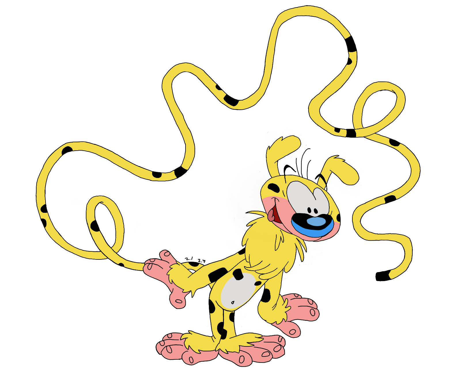Disney Marsupilami Promo Art Recreation by RJToons on DeviantArt