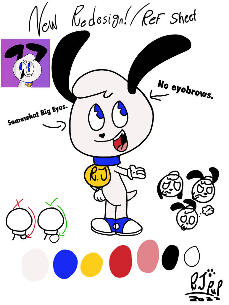 NEW R.J Redesign by RJToons on DeviantArt