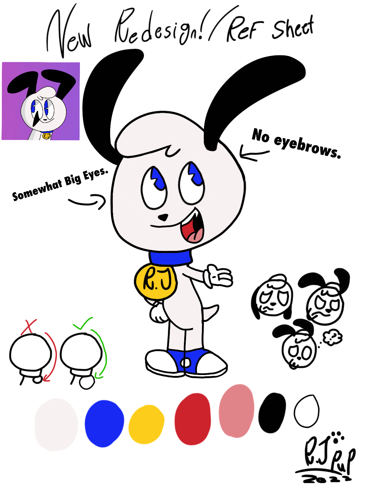 NEW R.J Redesign by RJToons on DeviantArt