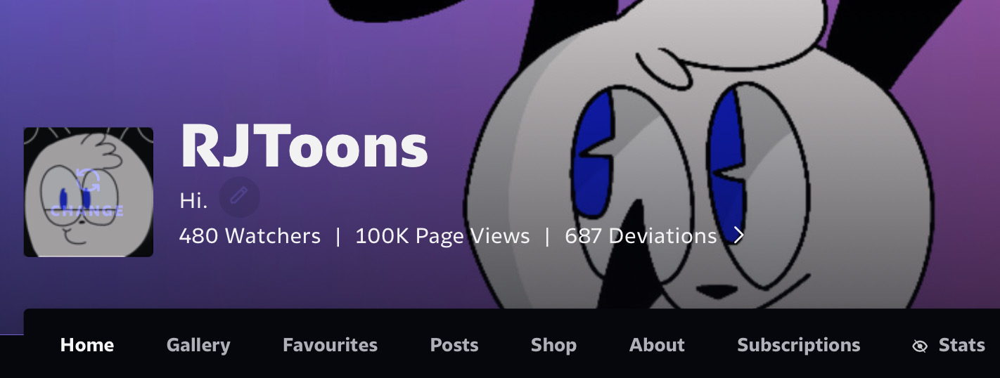 Thank You for 100K views! by RJToons on DeviantArt