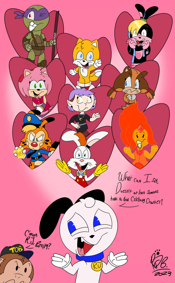 Celebrity Crushes by RJToons on DeviantArt