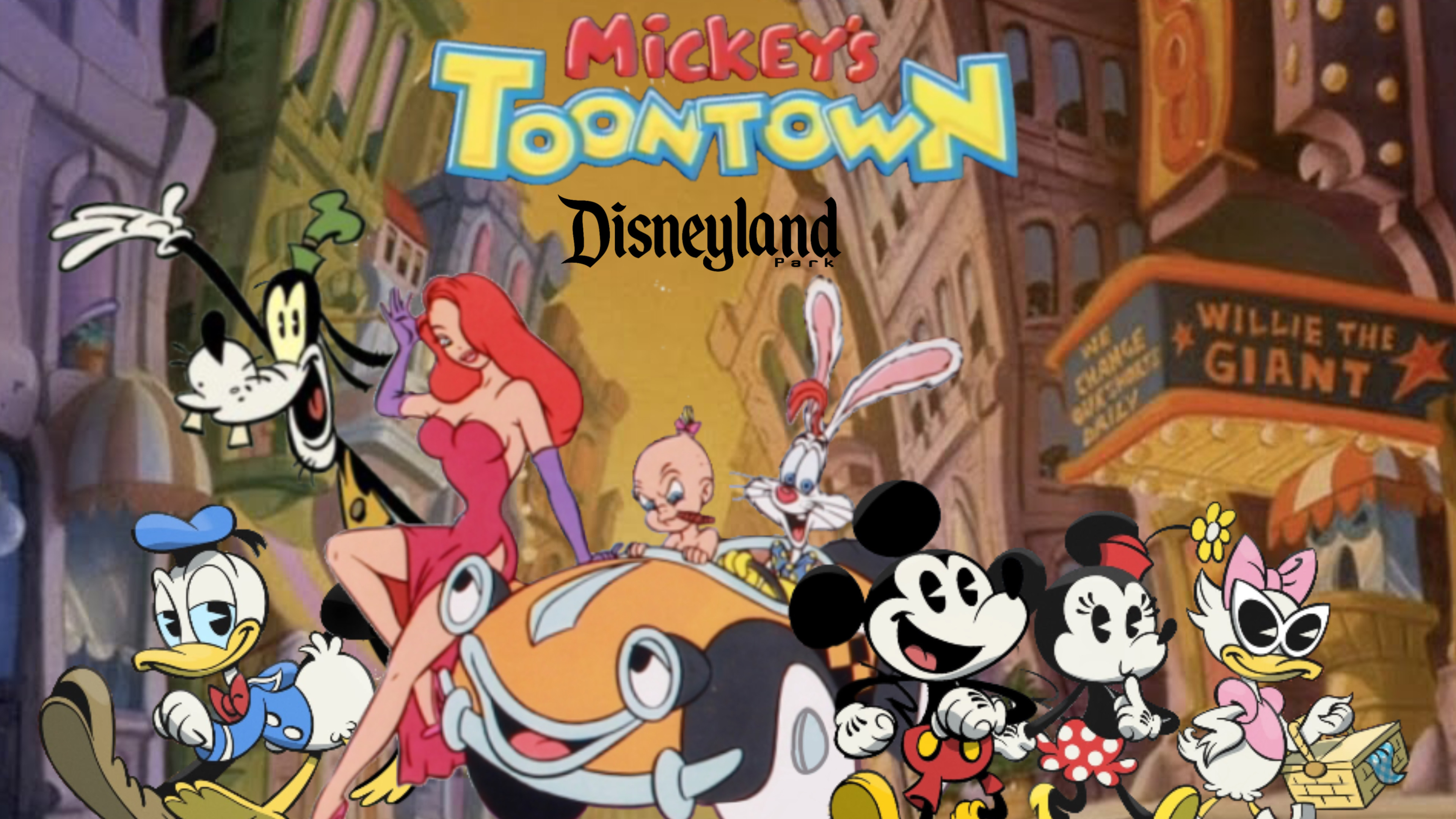 Mickeys Toontown Wallpaper by RJToons on DeviantArt