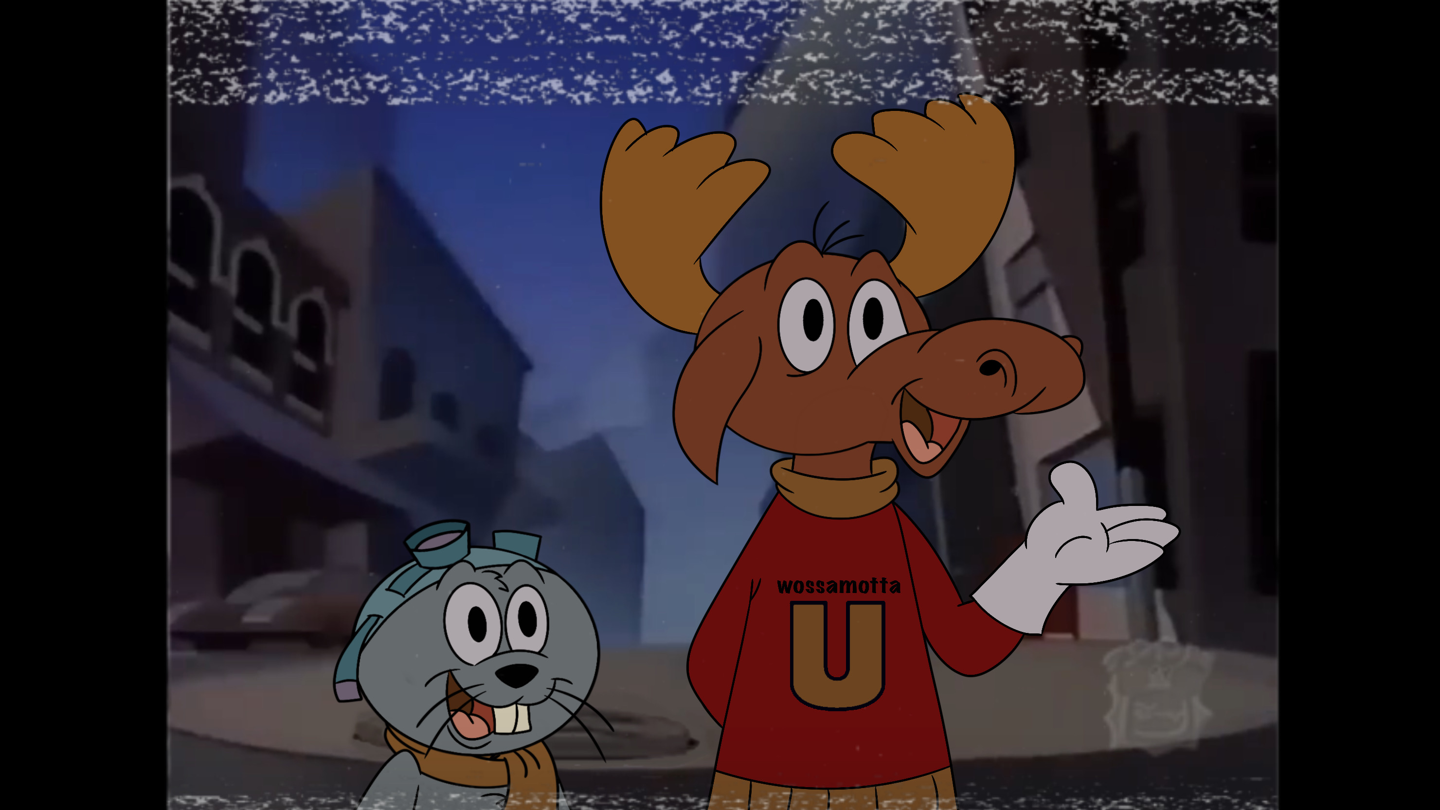 Rocky and Bullwinkle in Darkwing Duck by RJToons on DeviantArt
