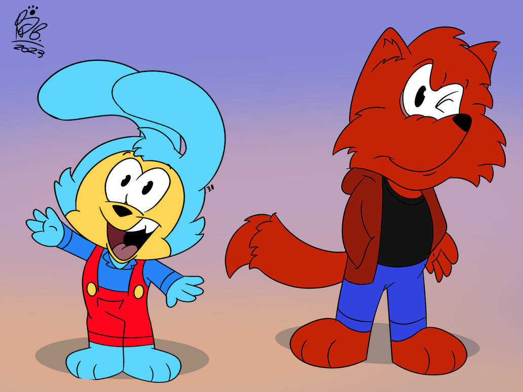 Benny and Fraser by RJToons on DeviantArt