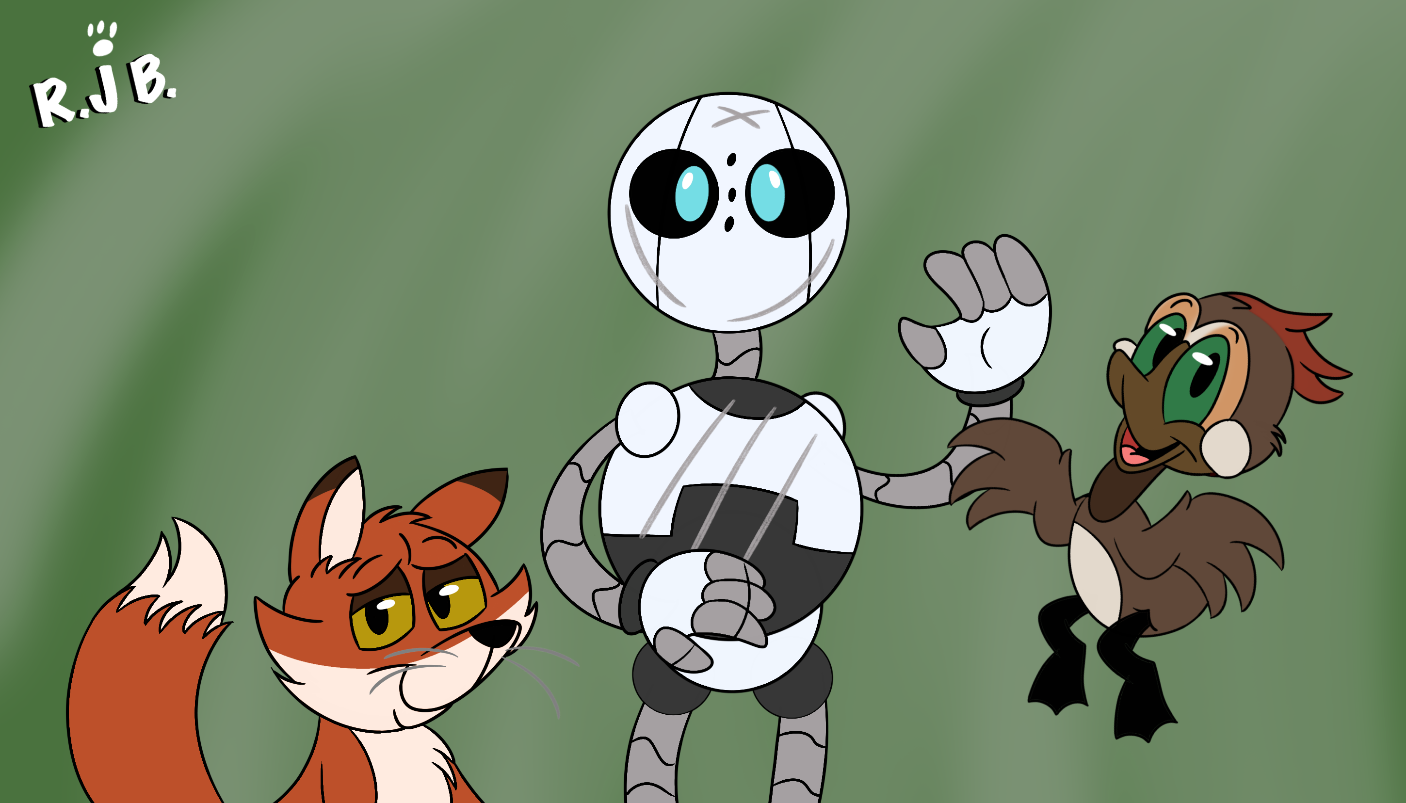 The Wild Robot by RJToons on DeviantArt