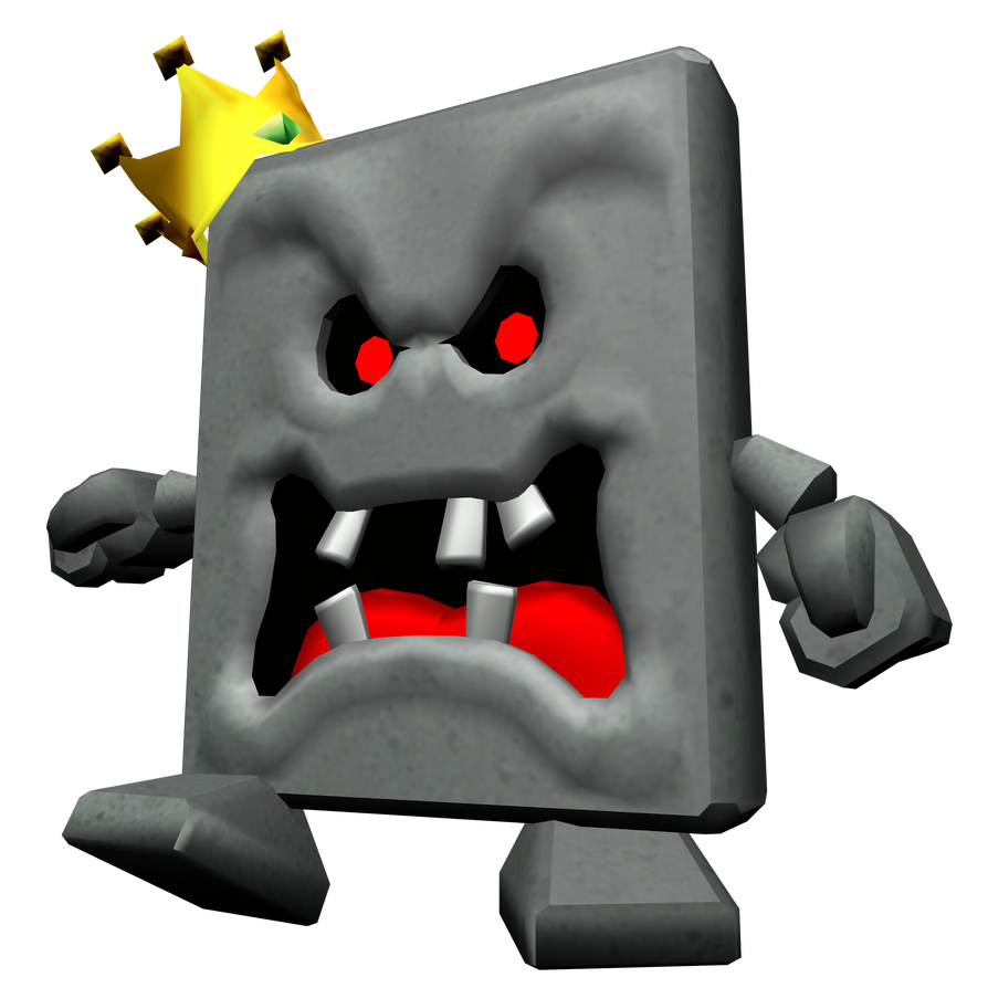 A Whomp King Render I Made in 20 Minutes by SquishyPalu on DeviantArt