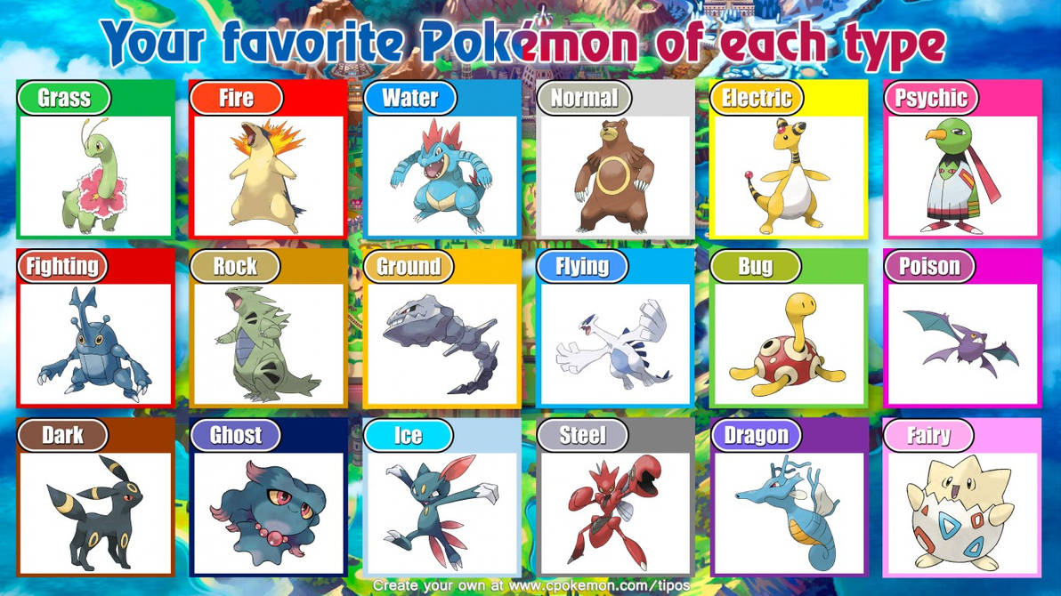 Favorite Johto Pokemon of each type (updated) by Fullmoonrose7 on ...
