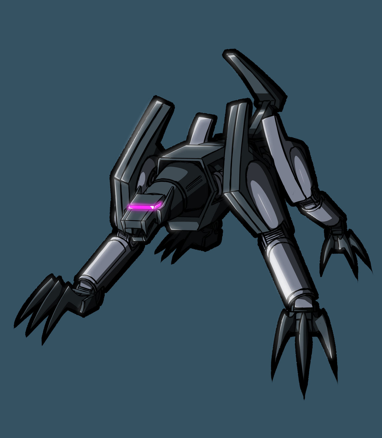 G1 Revamped Ravage by BazingaTronZ on DeviantArt
