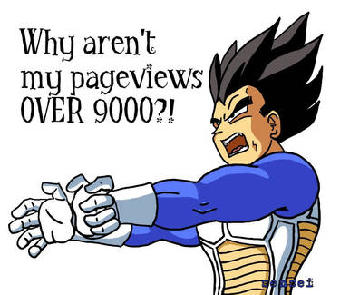 Vegeta Has Inadequate Pageview