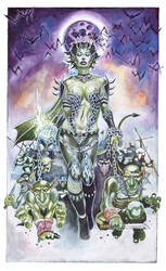 Goblin Queen by Tiwali by TheSteampunker