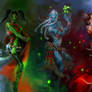 dance of blood and misty blue
