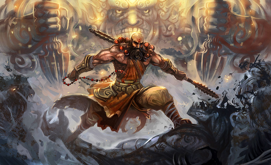 holy monk from D3