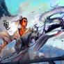 painting dragon