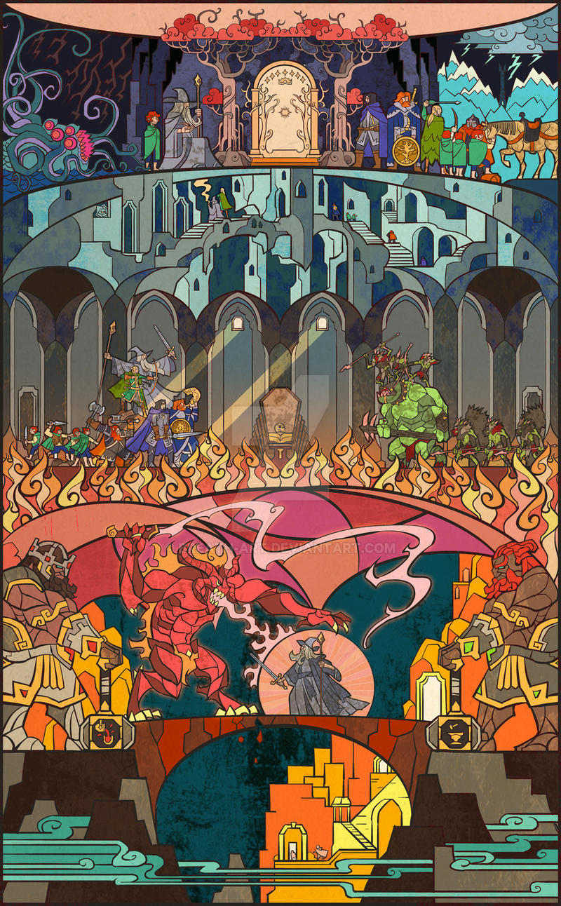 deep into Moria