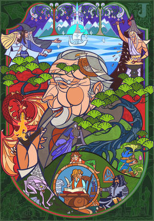 Tolkien:Lord of the middle earth by breath-art