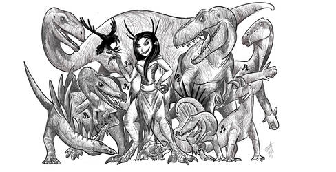 The Archosaur Queen's Dominion.