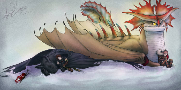 Napping With Mother ~ HTTYD