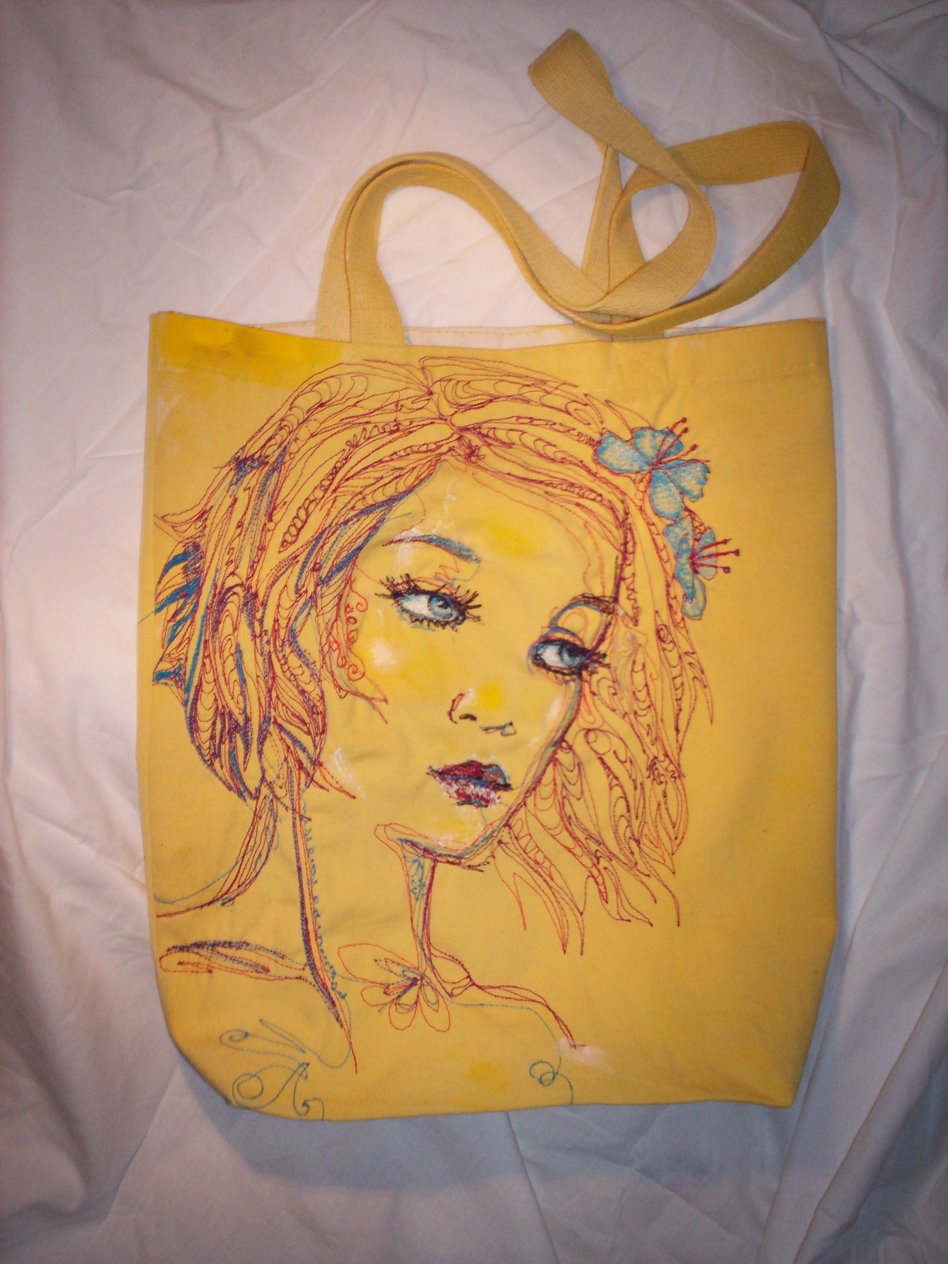 Embroidery- Jaune Jeune