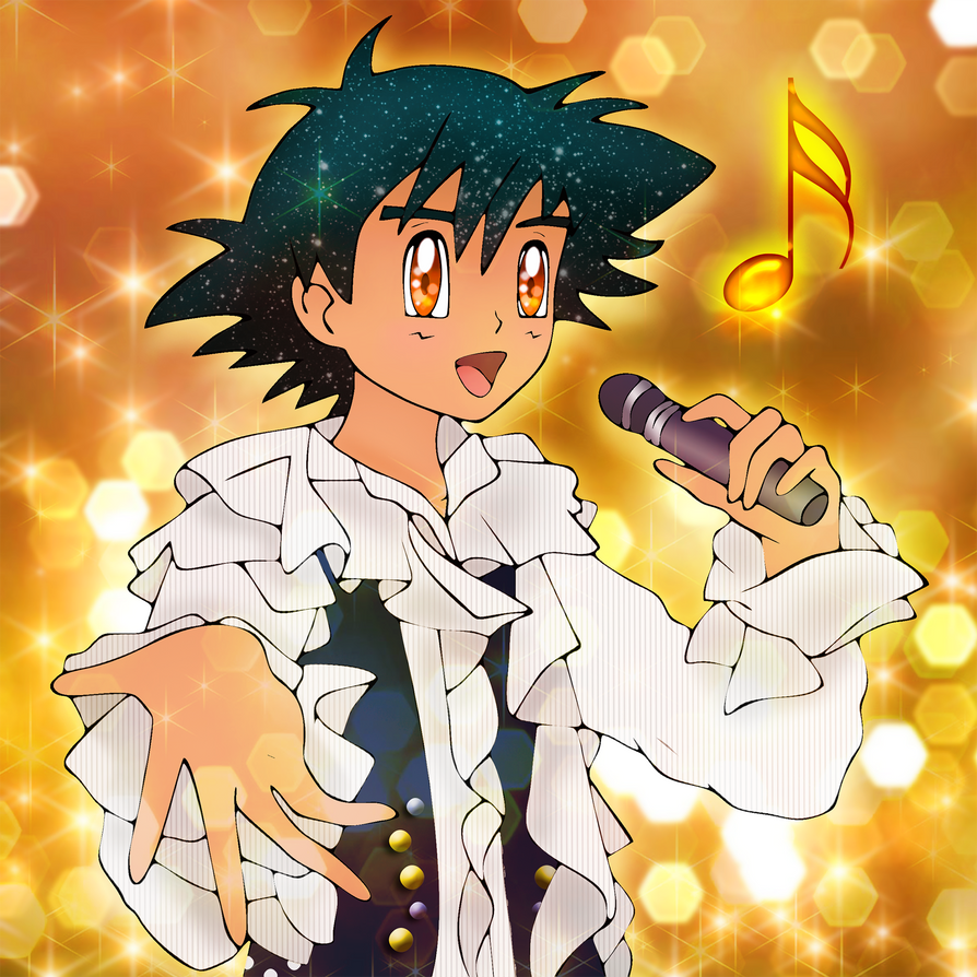 Satoshi Fun Singing Satoshi by Usalina on DeviantArt
