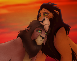 Kovu and Scar