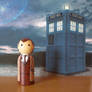 The Tenth Doctor peg doll