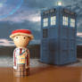 The Seventh Doctor peg doll