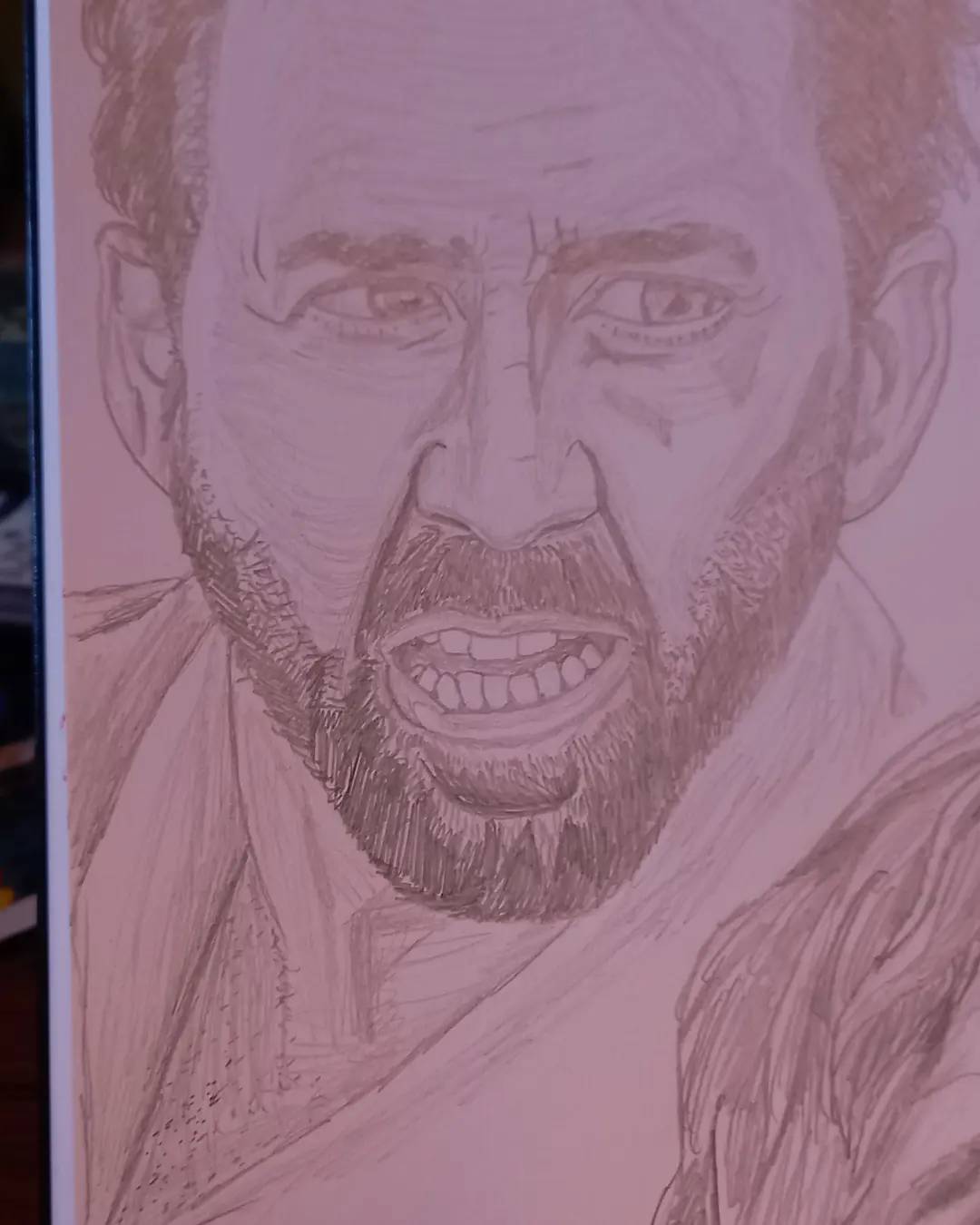 Nicolas Cage By SPDraws21 On DeviantArt