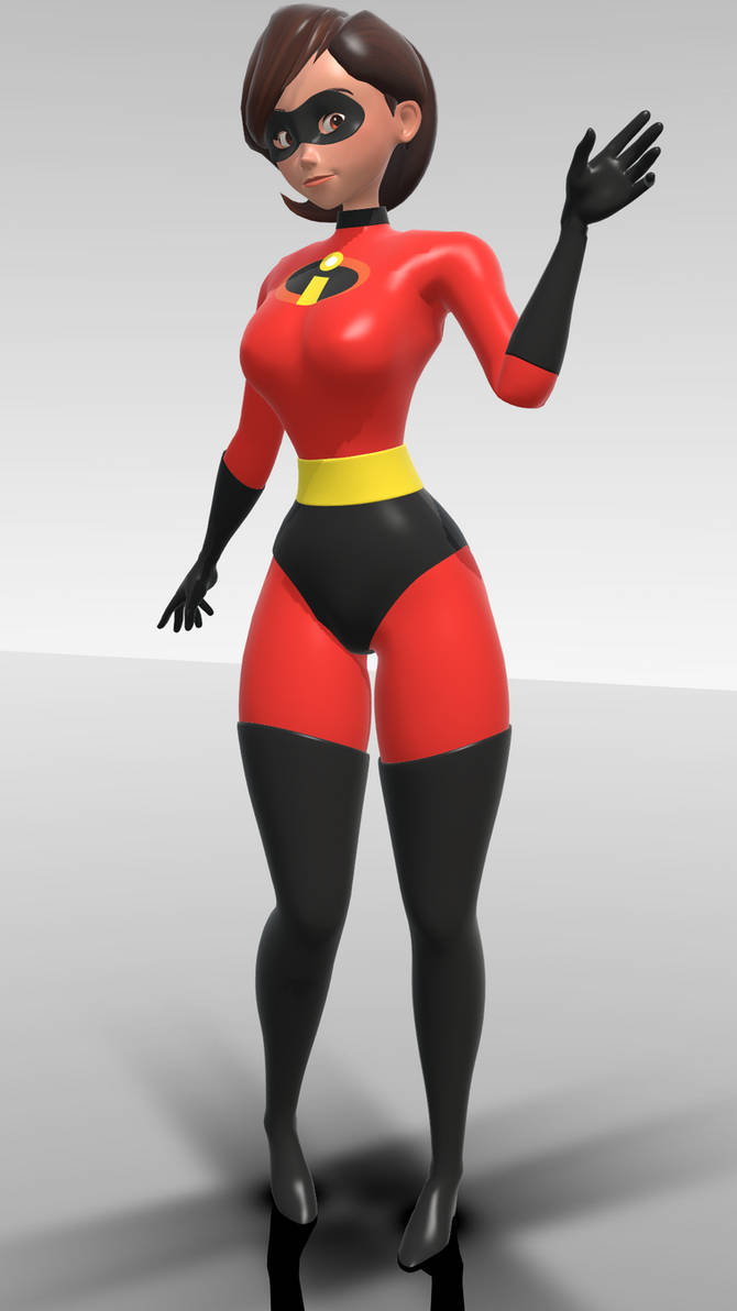 Elastic Female MMD INCREDIBLES 2 ELASTIC GIRL MODEL by caribeandragon on DeviantArt