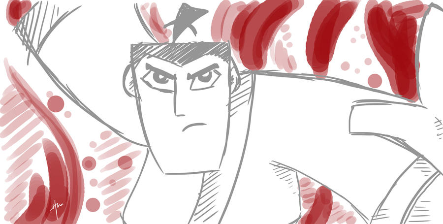 Samurai Jack Rave Deviantart samurai jack by emisaruwatari on DeviantArt
