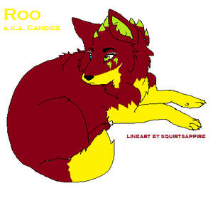 Roo aka candice me as a wolf