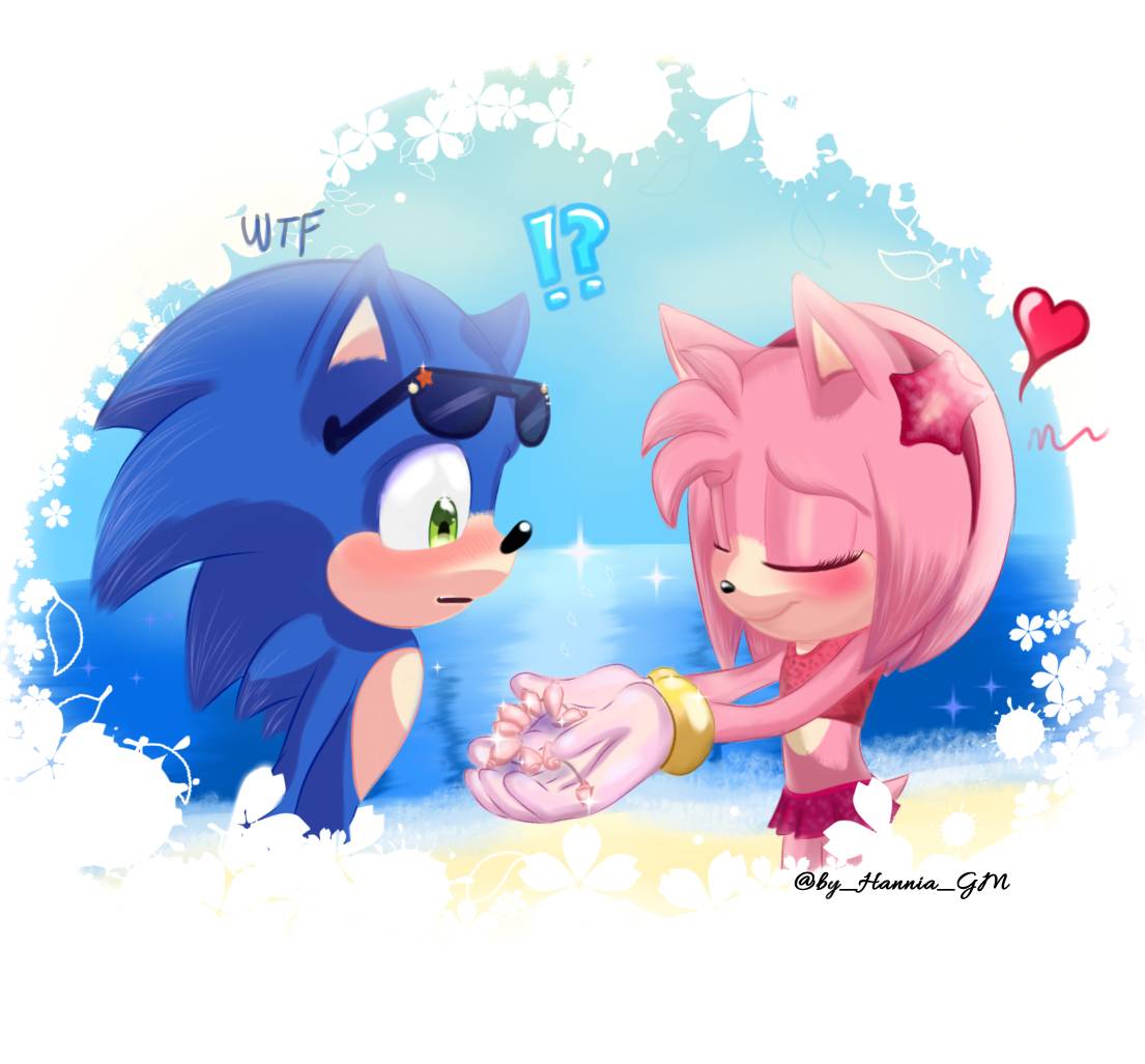 SonAmy Boom (fanart) by NikuuWe on DeviantArt