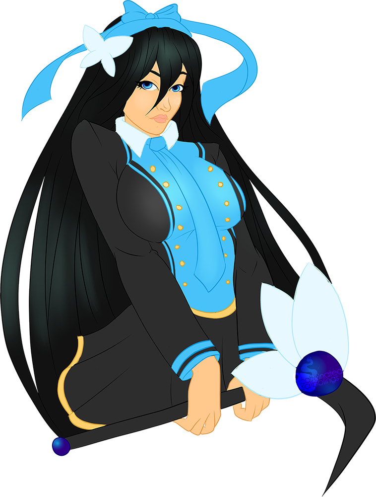 GO: I3lue I3utterfly by caffeine-scribbles