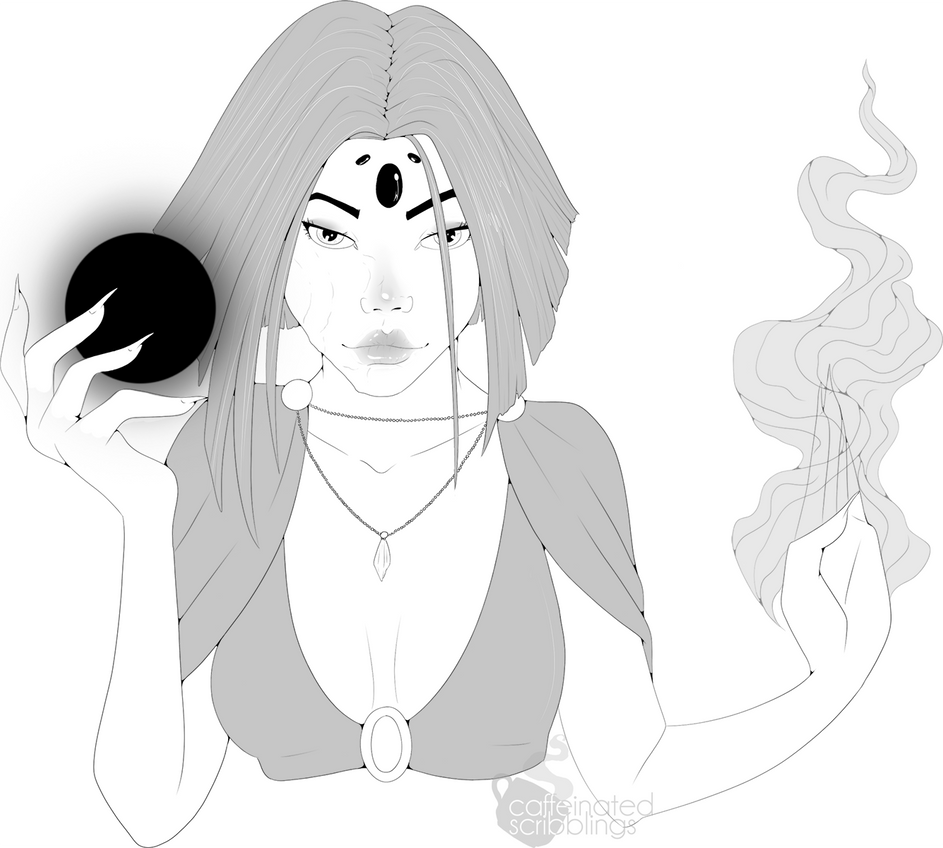 RLC: Shadow Mage by caffeine-scribbles