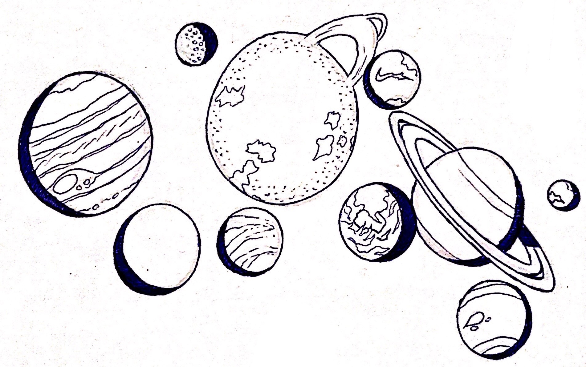 Solar System (cartoon style) by aericmon on DeviantArt Solar System (cartoon style) by aericmon on DeviantArt