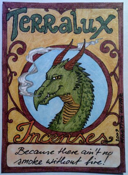 Terralux Art Nouveau ACEO