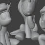3D Pony Template Collection