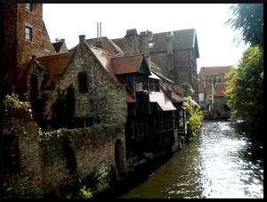 Bruges - Maison sur le canal