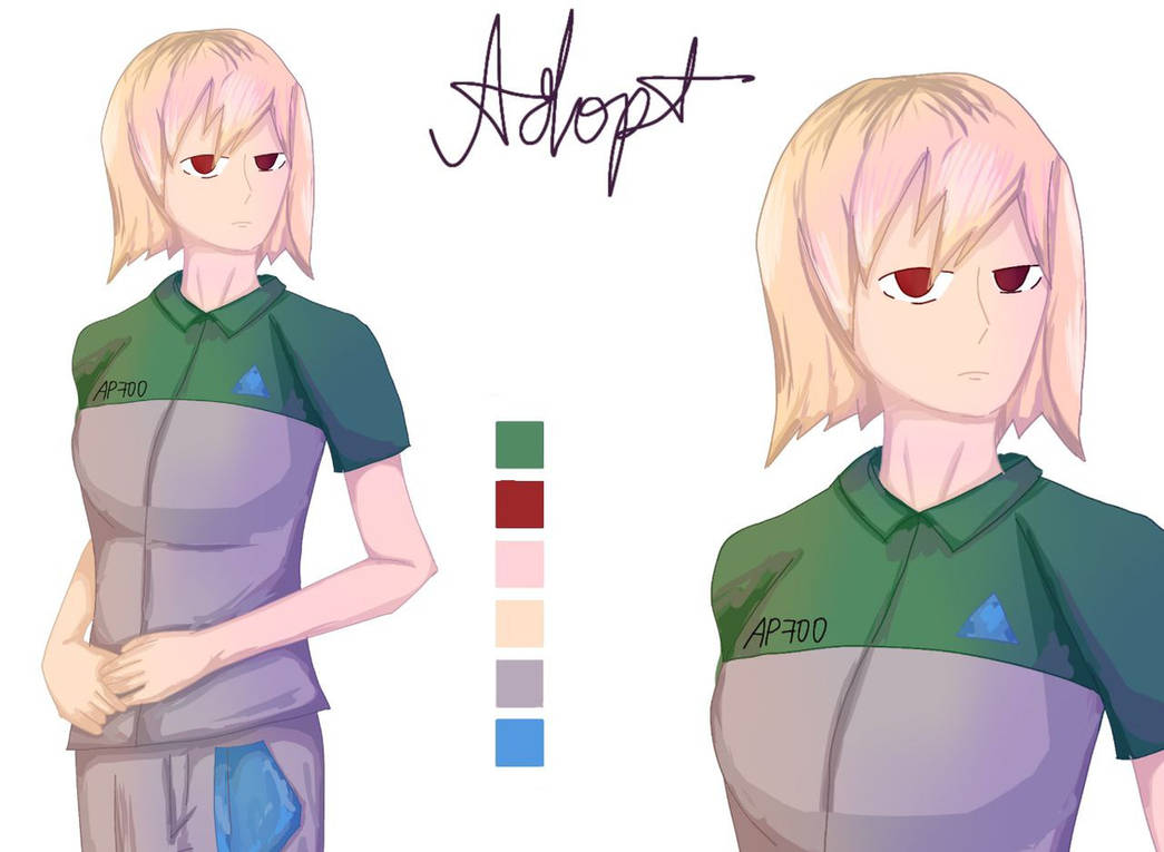 Adopt Auction!! android deviant dbh by jinguua on DeviantArt