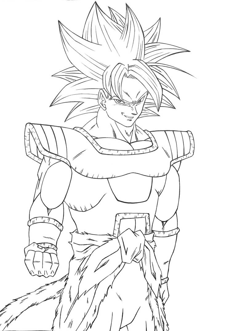 Desenhos de Gotenks Goku Gogeta Vegeta para colorir, png