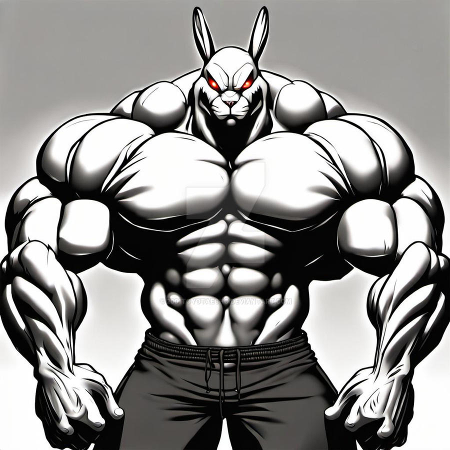 3d Hyper Mega Titan Tripple Balooned Mega Rabbit M by 2001Toyotaecho on ...