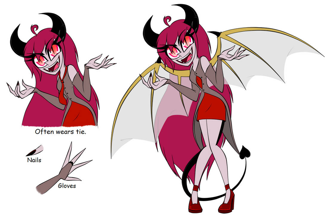 Hazbin Hotel OC: Devika by AliceTheDemonPlz on DeviantArt